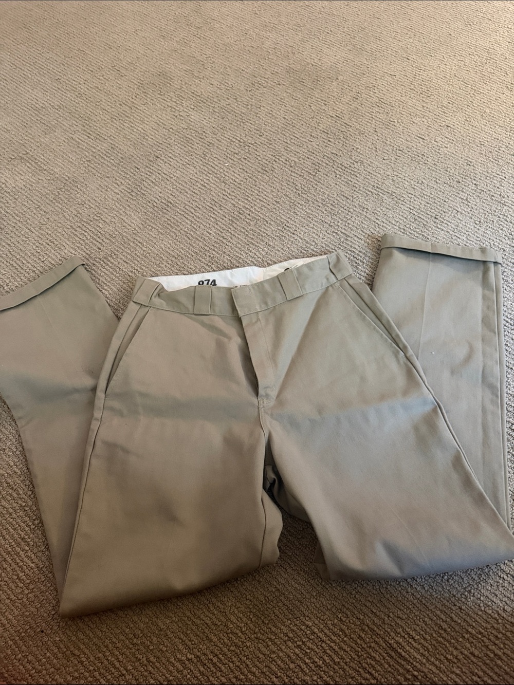 Dickies Men's Tan Chino Pants
